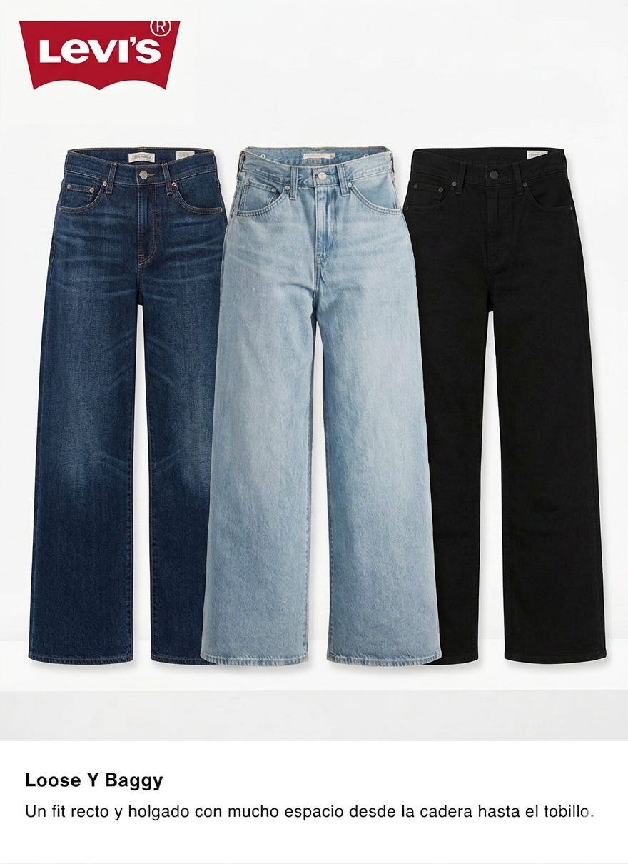 Pack 3 Vaqueros Levi's® Mujer — Original